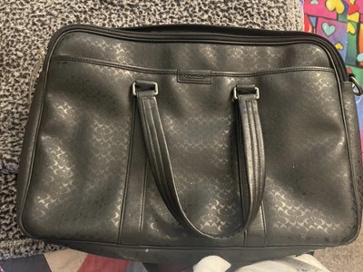Coach Black Leather Business J1269+F70766