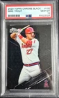 2020 Topps Chrome Black #100 Mike Trout PSA 10