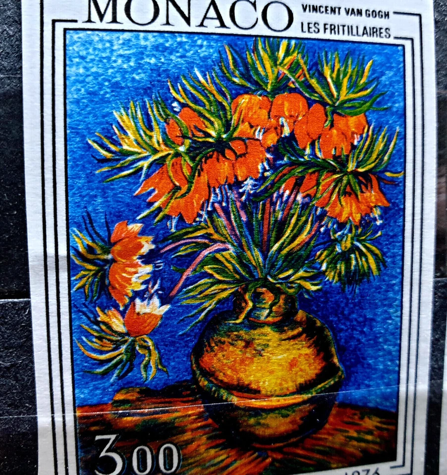 Juego de 4 estampillas de pinturas artísticas MNH imperf de Mónaco años 70 YT €205,00 Foto 3 de 4