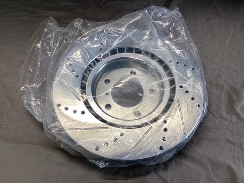 Dynamic Friction Company DFC 631-68008R Brake Rotor Drilled And Slotted - Foto 8 di 9
