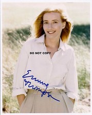 EMMA THOMPSON 8X10 AUTHENTIC IN PERSON SIGNED AUTOGRAPH REPRINT PHOTO RP 