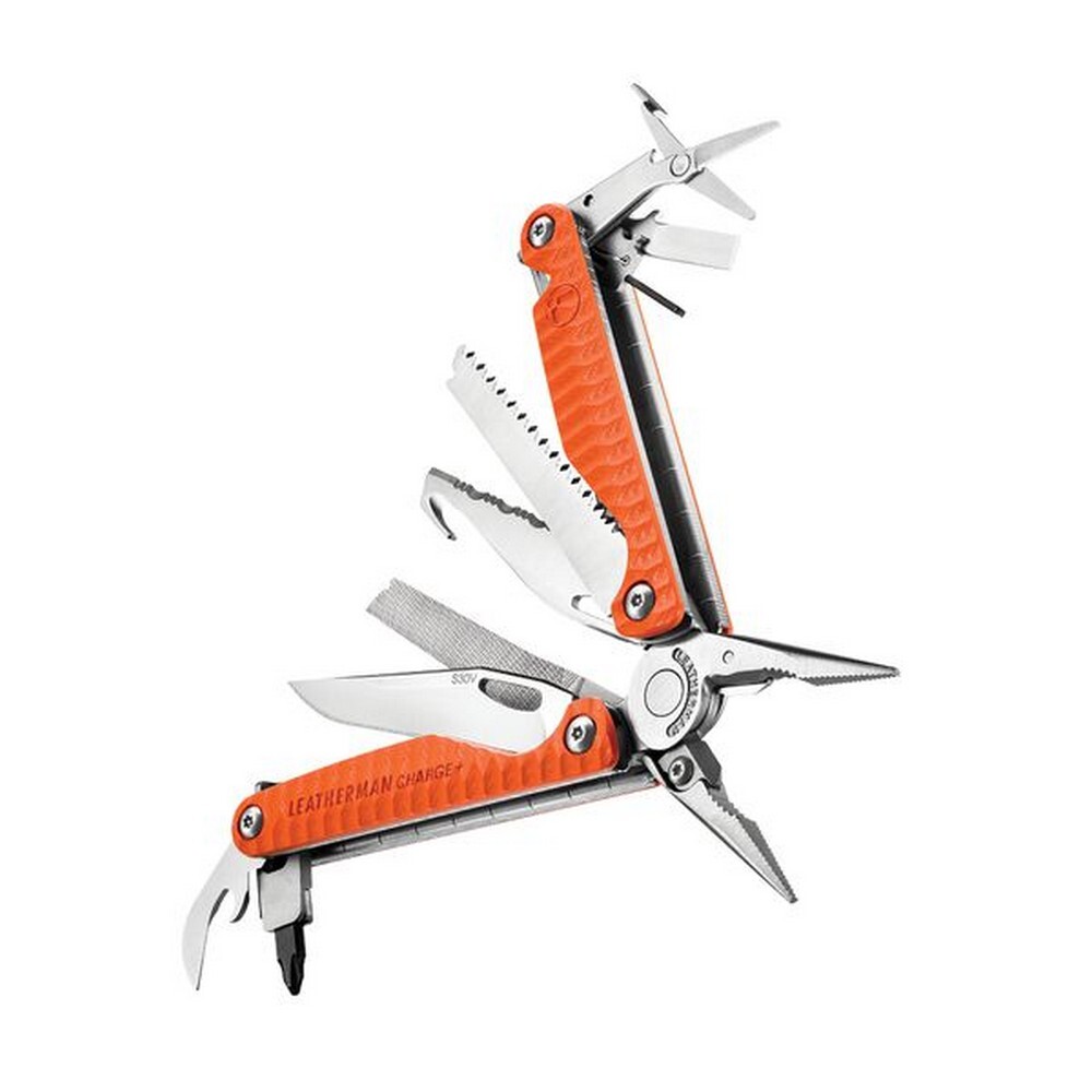 NEW Leatherman Charge Plus G10 Orange w/Nylon Sheath 37447008597  