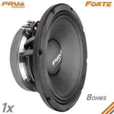 1x PRV Audio 10MB1000FT Midbass Speakers FORTE Car PRO Audio 10" 8 Ohms 1000W
