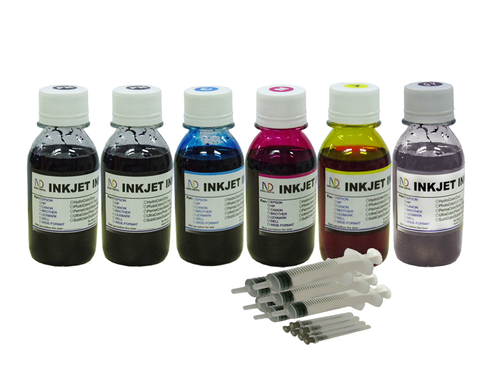 6x4oz Refill ink for Canon PGI-225 CLI-226 PIXMA MG6120 MG6220 MG8120 MG8220 1p