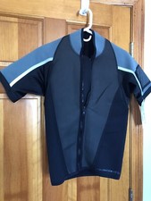 Warmers 2mm Neoprene Zippered Shirt Fleece Lining New Medium Kayaking