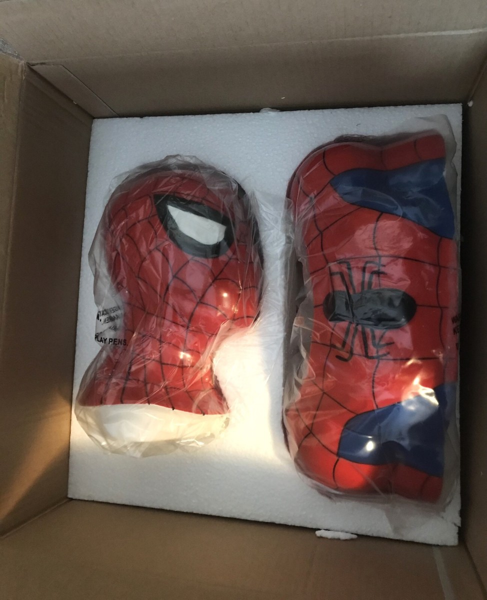 RARE Marvel Comics Spiderman Cookie Jar/ Cannister Westland NEW