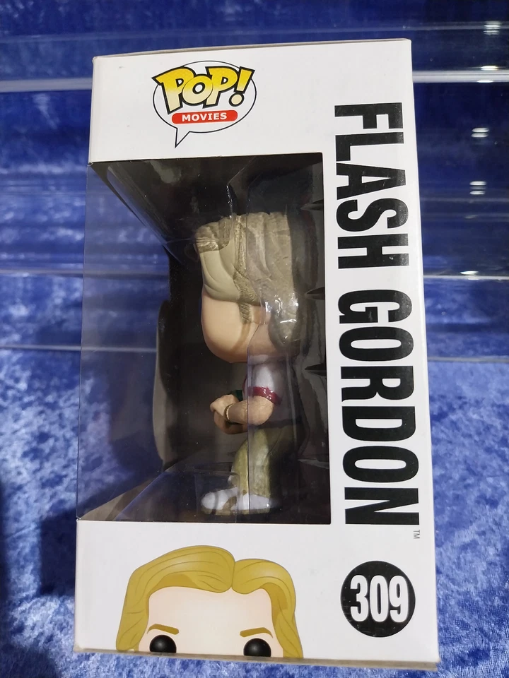 Películas de vinilo pop Flash Gordon 309 sin usar, en caja Flash Gordon 2016 + protector Foto 2 de 4