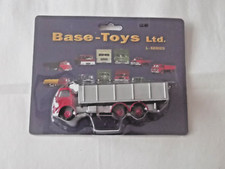 Base Toys LC-X5, Commer 6 wheel Bulk Tipper Truck in red and grey - 1:76 scale