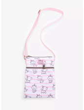 BOLSO BANDOLERA LOUNGEFLY DISNEY LOS ARISTOCATS MARIE MILK PASAPORTE
