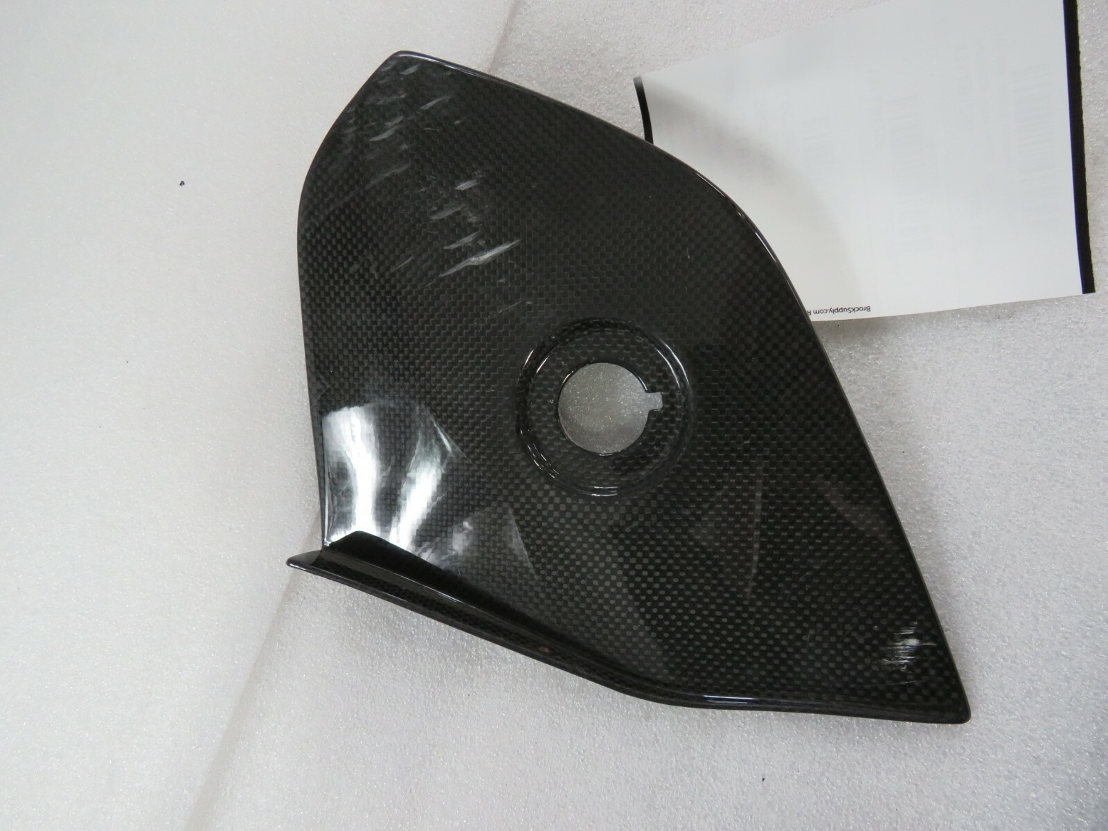 Lamborghini Murcielago RH, Right Carbon Fiber Dash End, Used, P/N 414857085A
