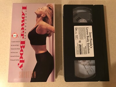 Jane Fonda's Lower Body Solution (VHS, 1991)