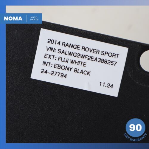 13-17 LR Range Rover Sport L494 L405 Radiator Upper Top Cover Support Set OEM - Picture 20 of 20