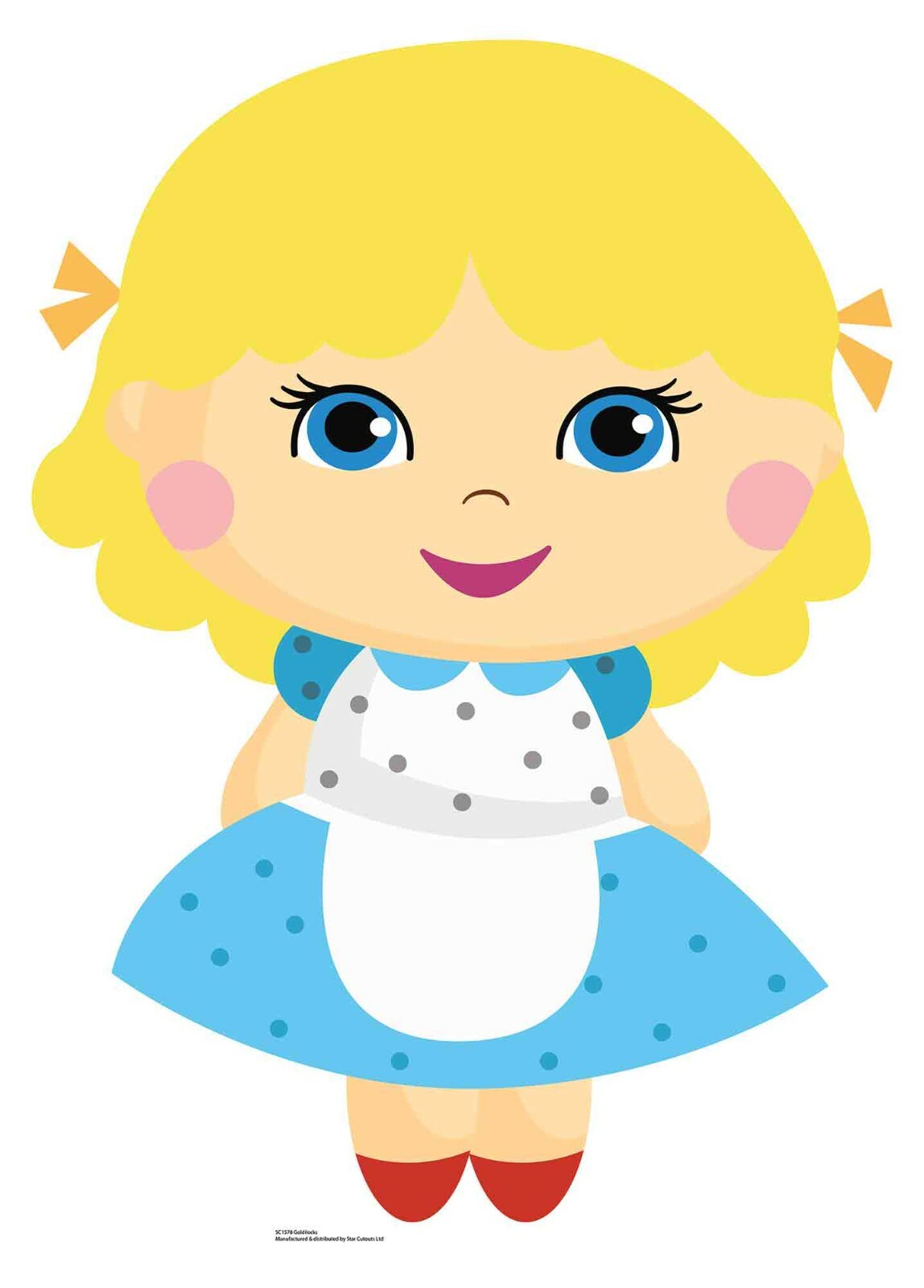 Goldilocks Fairy Tales Cardboard Cutout / Standee / Standup - Cute Party Fun