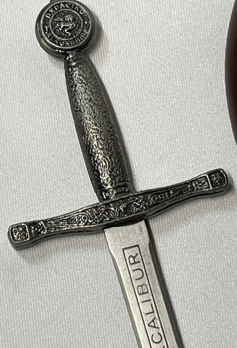 Excalibur Sword Letter Opener With Scabbard Mdf3030 Medieval