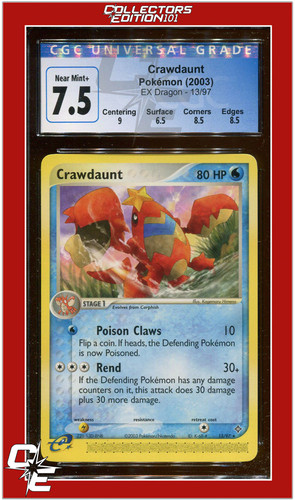 Crawdaunt graded CGC 7.5 for sale on eBay