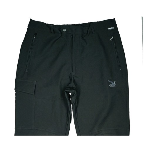 Pantalón hombre Salewa cargo senderismo trekking aire libre Softshell 52 XL W36 L33 negro - Imagen 2 de 5