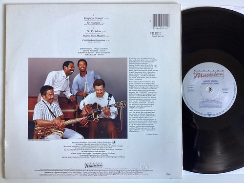 Jimmy Smith keep on comin’ VINYL LP Johnny Griffin Kenny Burrell live 83 JAZZ (o - Picture 2 of 4