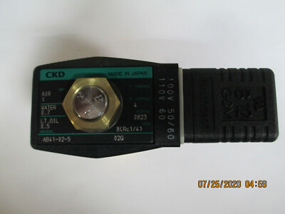 CKD AG41-02-4-02G-ST Solenoid Valve 110V 