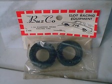 1/24 BuzCo 408 Diamond tread slot car racing tire NEW OLD STOCK VINTAGE