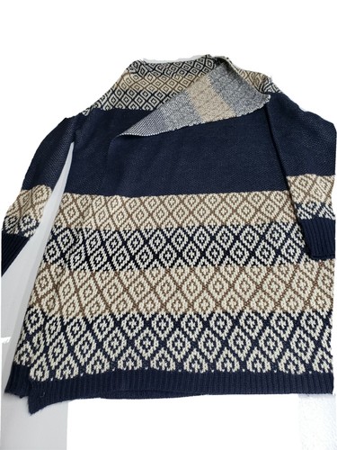 Lovemarks Open Front Duster Knit Cardigan Sweater size: M Medium - Picture 10 of 12