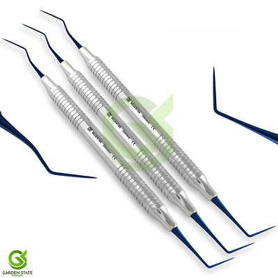 Endo Dg16 Explorer Dental Diagnostic 3Pcs Hollow Handle Double Ended Instruments