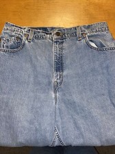 Vintage Women s Levi s 551 Relaxed Fit Tapered Leg Size 14 Made In USA 02/91