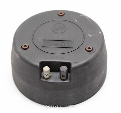 RCF 1'' Bolt On Compression Driver / N481 - Phenolic Diaphragm / 8 Ohm -- CS4