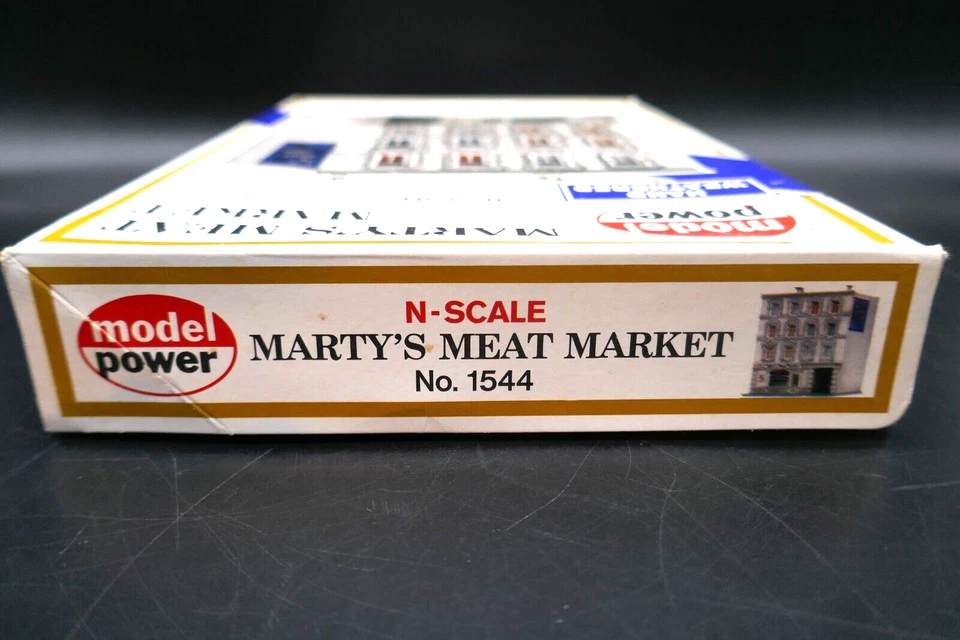 N Scale Model Power #1544 Marty's Meat Market Kit - Unbuilt in Open Box - Image 4 of 4