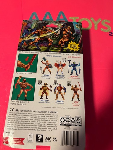 He-Man Masters of the Universe Ultimate Warrior Actionfigur - Bild 2 von 2
