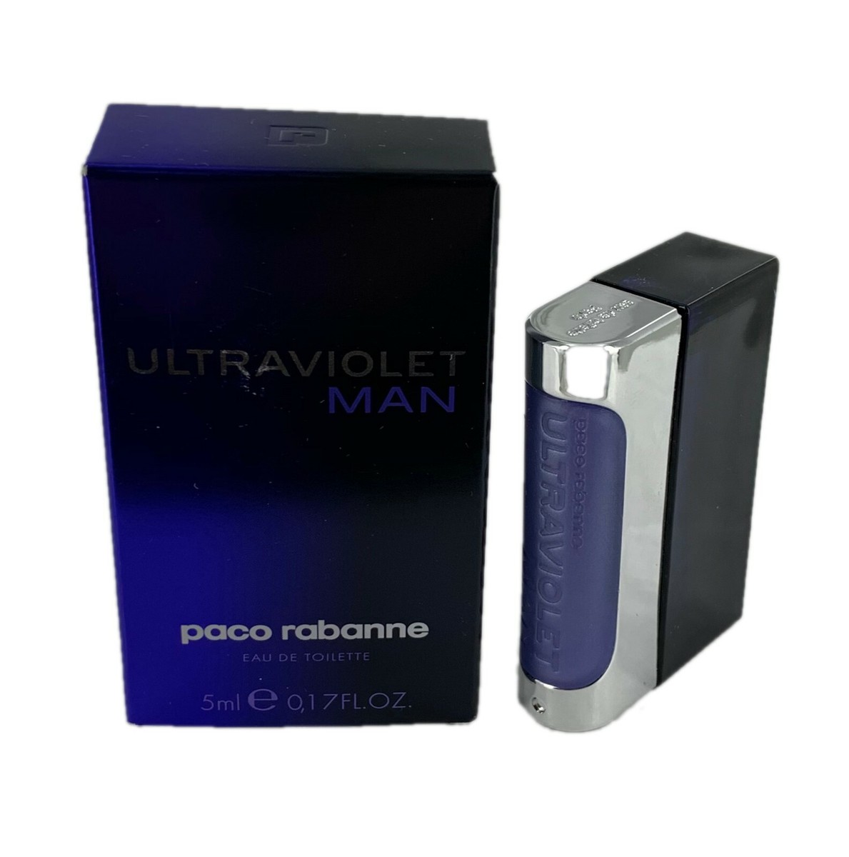 ULTRAVIOLET MAN by Paco Rabanne 0.17 oz /5 ml - Vintage