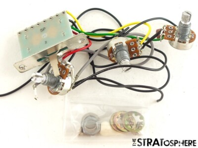 Fender Squier Classic Vibe 60s Strat HSS POTS + 5 SWITCH Guitar Stratocaster!