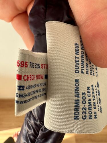 AUTENTICO! Gilet piumino Moncler Gerard gilet XXS grigio - Foto 15 di 17