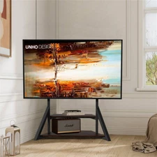 40-100" Corner Floor TV Mount Stand LCD LED Flat Curved TVs Entertainment Center