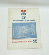 Chrysler Jeep Automatic Transaxle Student Reference Book Copyright 1988 Chrysler Jeep Automatic Transaxle Student Reference Book Copyright 1988