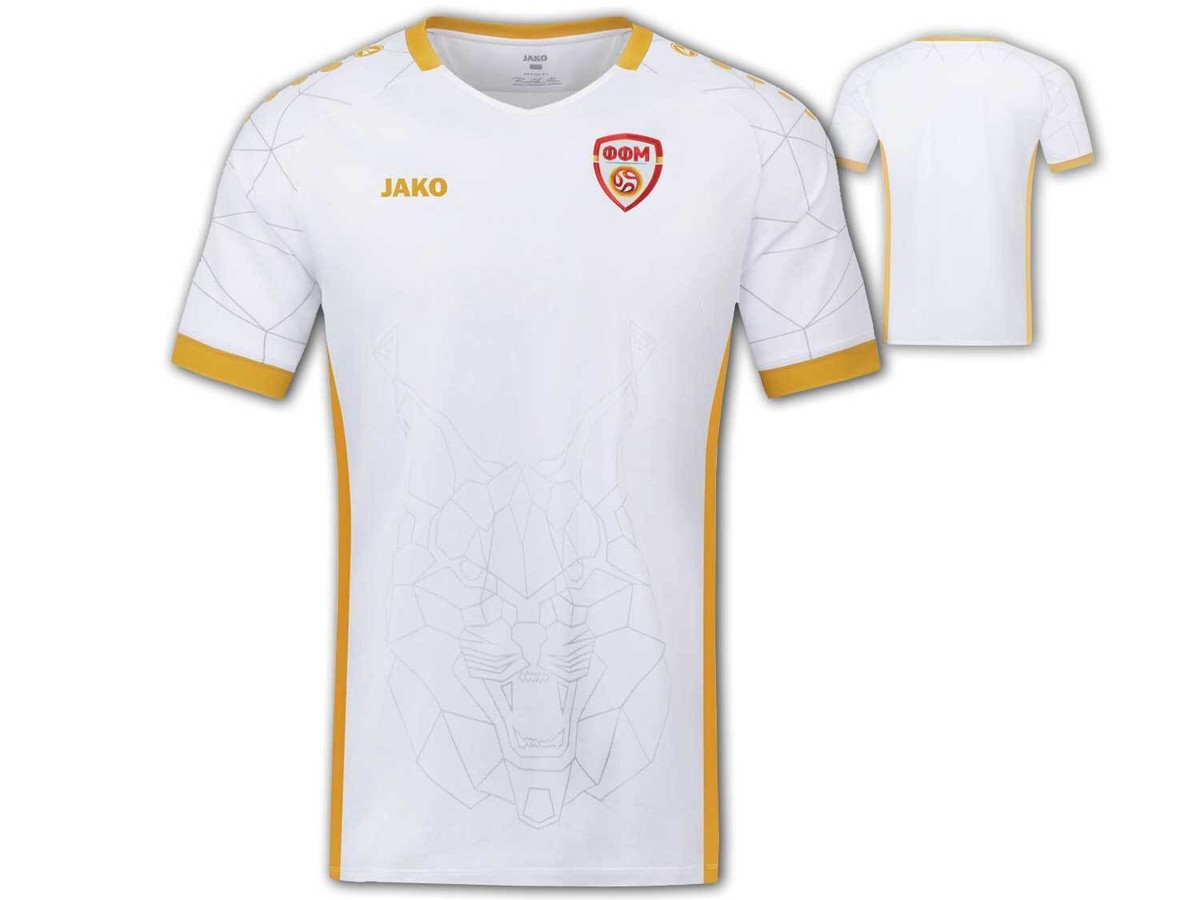 Away Kit North Macedonia Jersey Jako North Macedonia Away Jersey