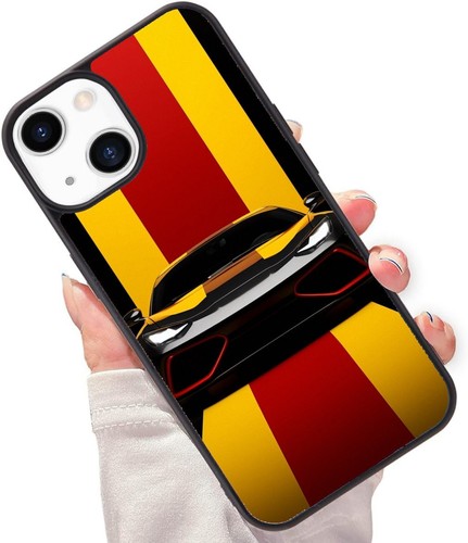 For iPhone SE4 16E 12 13 14 15 16 Pro Max Aluminum Case Racing Stripes Sport car - Picture 17 of 25