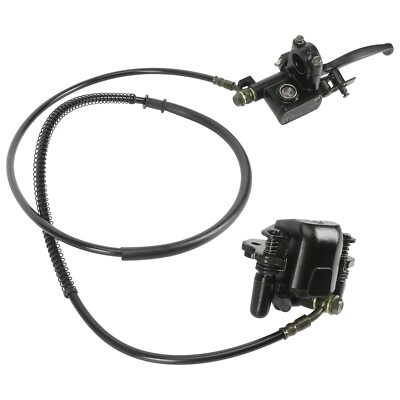 Rear Hydraulic Hand Brake Caliper Master Cylinder For ATV Quad Buggy Go Kart