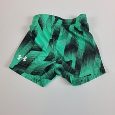 Under Armour Boys Shorts Athletic Green 3-6 Months