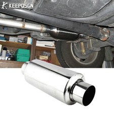 1PC 2.5" OD/ID 12" Exhaust Muffler Resonators High Flow For Toyota Tacoma 2.7L