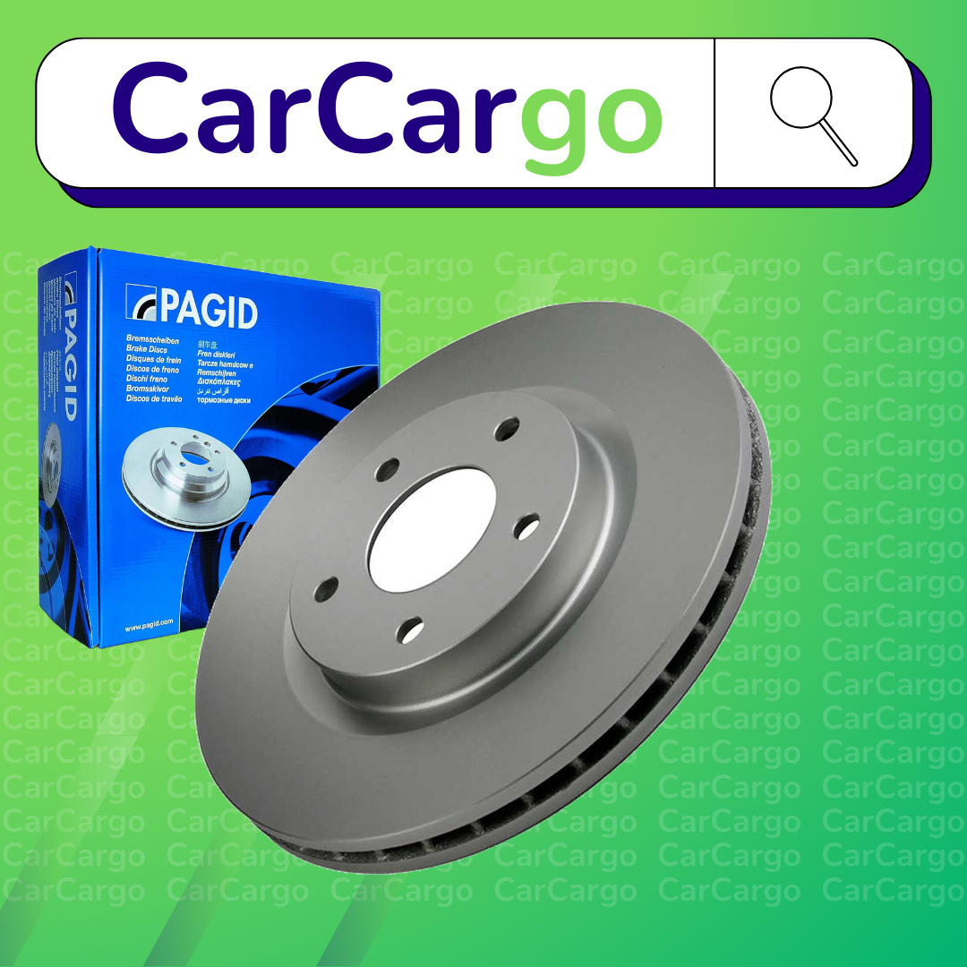 Pagid Vented Front Brake Discs Pair for Jeep Compass 2.2 CRD 2011-2024 294mm