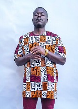 Fasu African Print Men's Shirt
