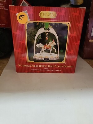 BREYER 2009 CHRISTMAS HOLIDAY STIRRUP ORNAMENT -  Nutcracker Prince