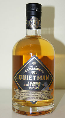 The Quiet Man 8y 40% 1st Fill Bourbon Barrels Single Malt Irish Whiskey  Cooley 