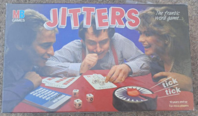 Vintage MB Jitters Das hektische Wortspiel, vollständig, guter Zustand