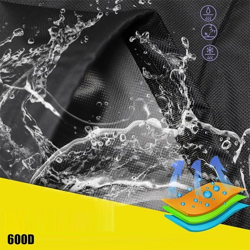 Housse Protection Robot Nettoyeur Piscine 65x56x107cm Oxford 600D Imperméable Noir