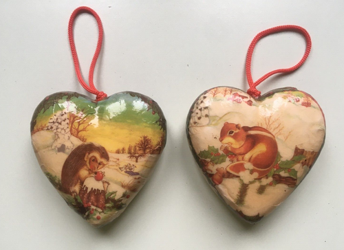 25pz Decorazioni Ornamenti Addobbi Albero di Natale 11 Palle 12 Campane 2 Cuori - Foto 11 di 18