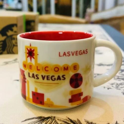 New Starbucks“You Are Here”Collection Cute City Mini Coffee Mugs 2 OZ / 59 ML - Afbeelding 8 van 48