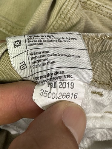 Pantalone Carhartt Uomo 29x32 Relaxed Fit Abbigliamento da Lavoro Utility Falegname - Foto 5 di 14