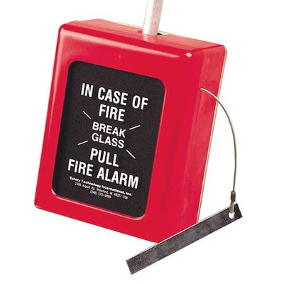 Safety Technology International Sti-4130 Fire Alarm Break Glass Cover, Glass,