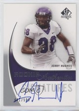 2010 SP Authentic Rookie Authentics Signatures /599 Jerry Hughes #149 Auto 2u3